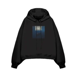 HIT ME HARD AND SOFT Black Cover Pullover Hoodie