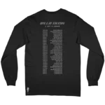 Reflect Tour Black Long Sleeve Back