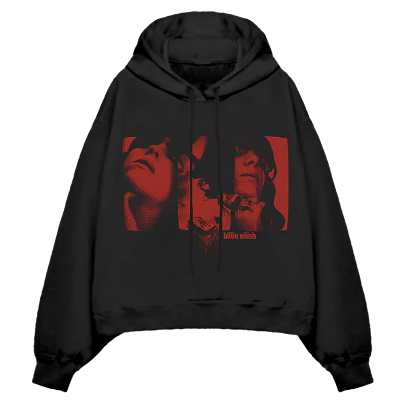 Heartbeat Black Hoodie