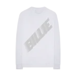 Racer Logo White Longsleeve