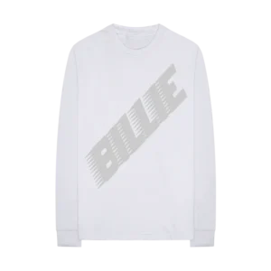 Racer Logo White Longsleeve