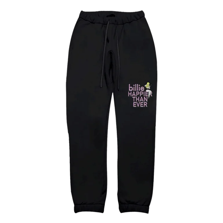 Limited Edition – Pretty Boy Rhinestone Sweatpants-Billie Eilish Sweat Pants