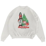 HAPPY HOLIDAYS WHITE CREWNECK